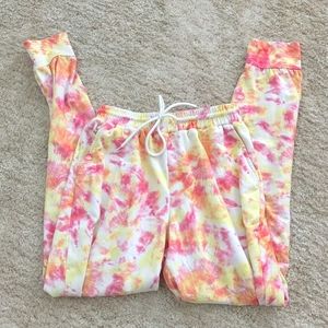 Shosho tie dye joggers